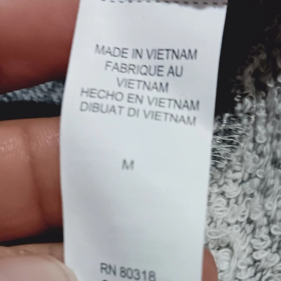 Lucky Lotus Women's Knit and Lace Medium Shirt - Picture 9 of 12